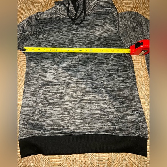 Huntington BC Men's Two Tone Grey Pullover Sweatshirt/Hoodie,Size Small - Picture 5 of 9